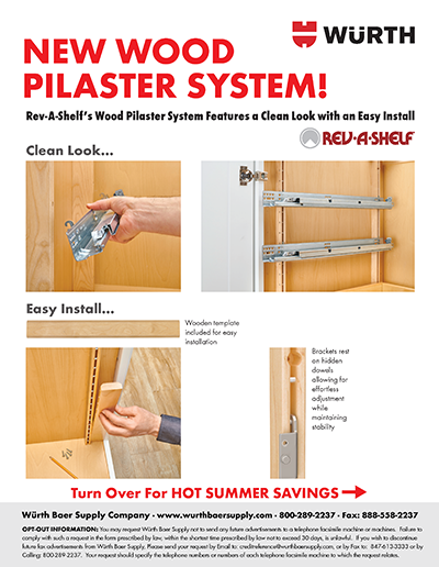 Click to open PDF - Rev-A-Shelf New Wood Pilaster System