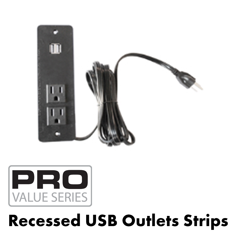 Pro Value Recessed USB Outlets